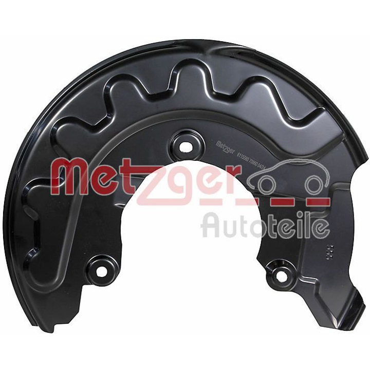 Brake dust shield Audi A1: 6115580 Metzger Brake dust shield