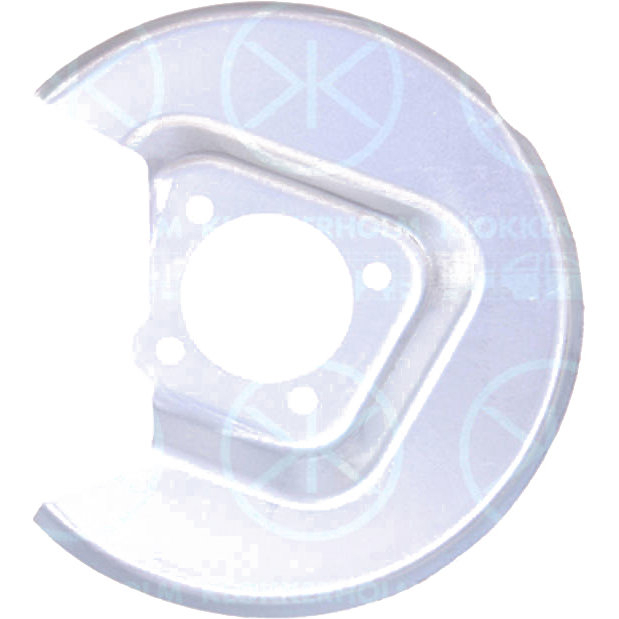 Brake dust shield Citroen C4: 5528877 Klokkerholm Brake dust shield