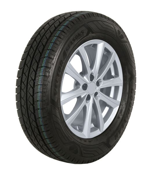 589264 Goodyear Commercial All Season Tyre Goodyear Vector 4Seasons Cargo 215/60 R17C 104/102H