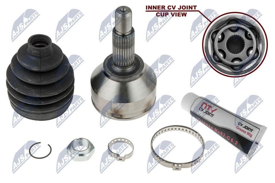 Constant velocity joint (CV joint), outer, set NTY NPZ-FR-030