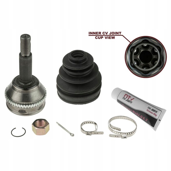 NTY NPZ-FR-032 Constant velocity joint (CV joint), outer, set NPZFR032 NPZFR032 NTY Constant velocity joint (CV joint), outer, set