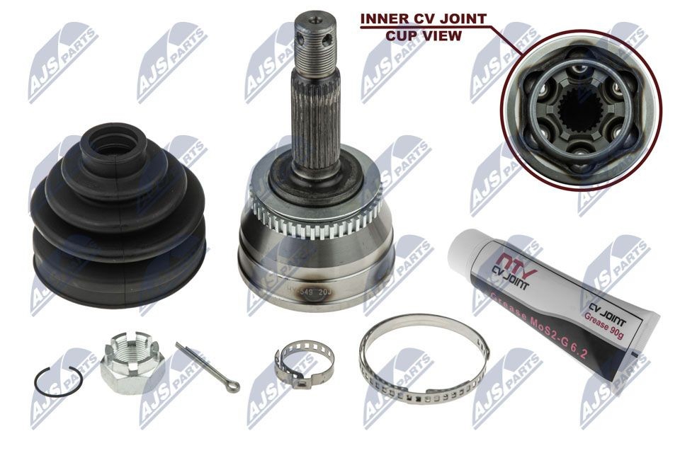 Constant velocity joint (CV joint), outer, set NTY NPZ-HY-549