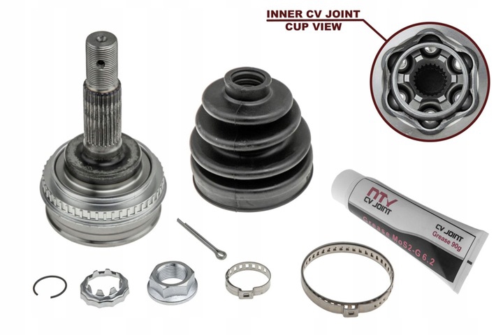 NTY NPZ-TY-016 Constant velocity joint (CV joint), outer, set NPZTY016 NPZTY016 NTY Constant velocity joint (CV joint), outer, set