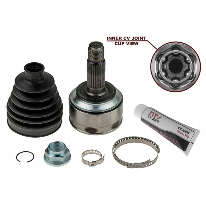 NTY NPZ-HD-061 Constant velocity joint (CV joint), outer, set NPZHD061 NPZHD061 NTY Constant velocity joint (CV joint), outer, set