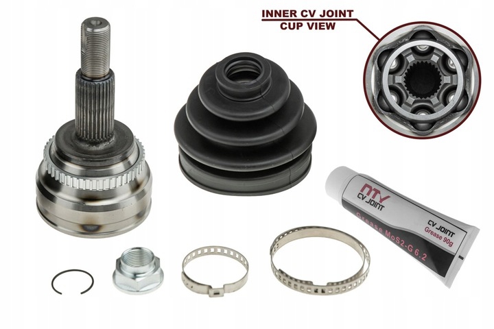 NTY NPZ-TY-089 Constant velocity joint (CV joint), outer, set NPZTY089 NPZTY089 NTY Constant velocity joint (CV joint), outer, set