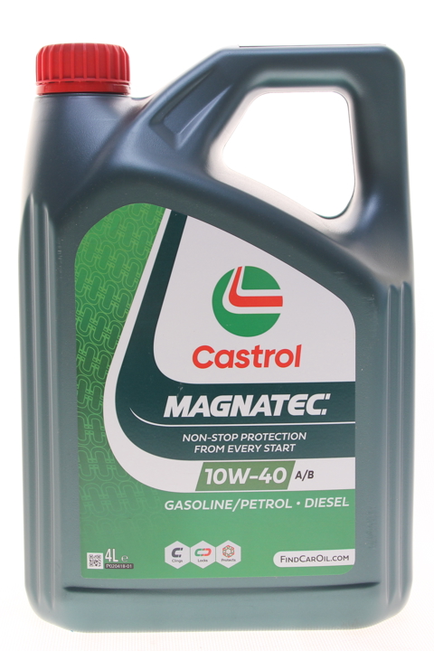Engine oil Castrol MAGNATEC 10W-40 A/B, 4L Castrol 10W40MAGAB4L