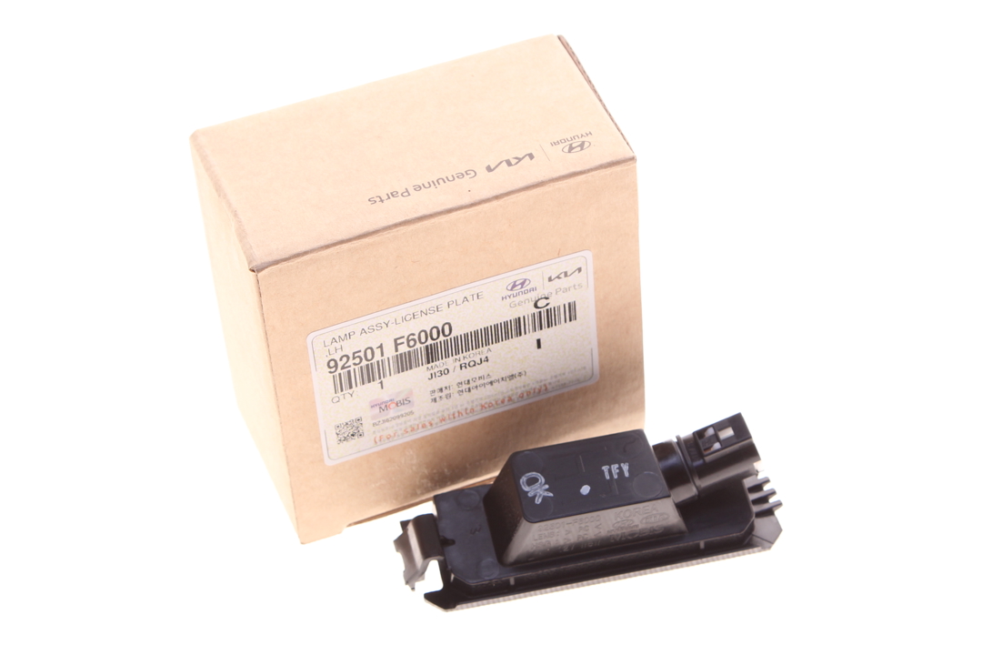 License lamp left Hyundai/Kia 92501 F6000