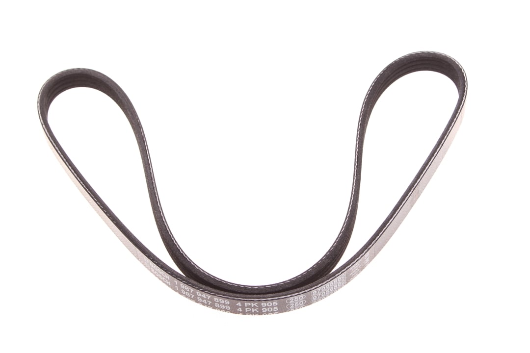 Drive belt Iveco: 1987947899 Bosch Poly-V belt 4PK905