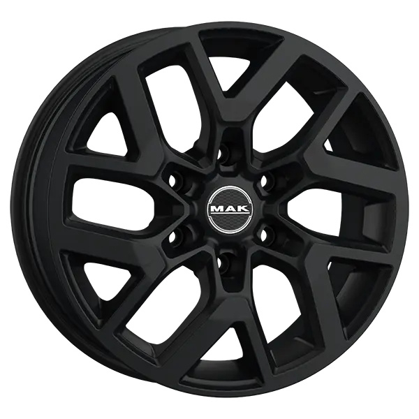 F7570GRMB25VT2 MAK Light Alloy Wheel MAK Wheels GRAVEL 7,5x17 6x139,7 ET25 DIA106,1 MATT BLACK