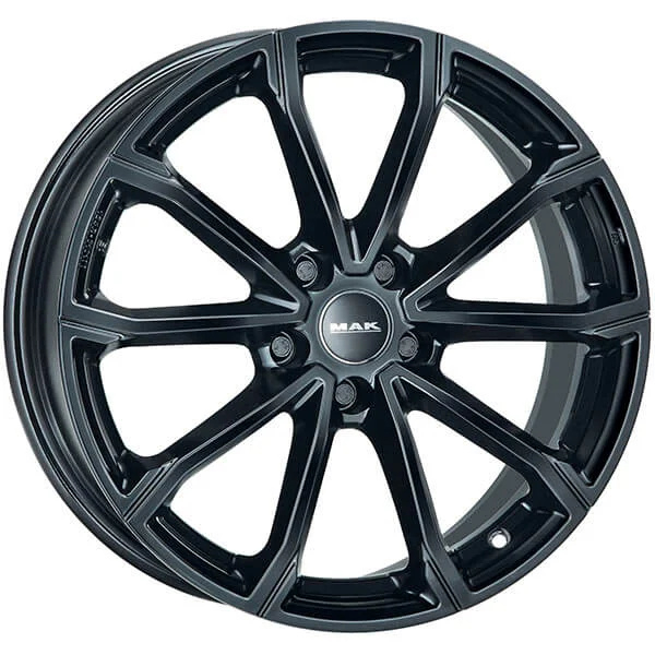 F6560BRGB39HA2 MAK Light Alloy Wheel MAK Wheels DaVinci 6,5x16 5x98 ET39 DIA58,1 GLOSS BLACK