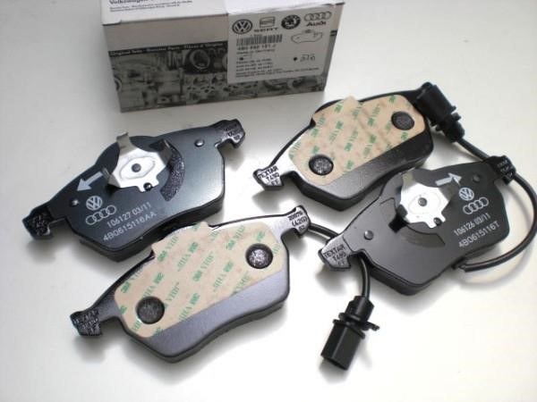 Brake pad kit Seat Exeo: 8E0698151K VAG Disc brake pad set