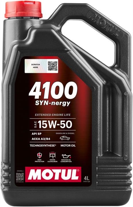 113162 Motul Engine oil Motul 4100 SYN-NERGY 15W-50, 4L