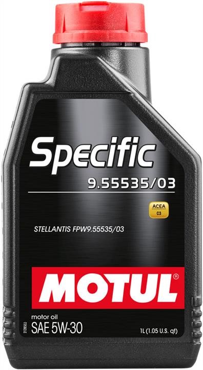 113662 Motul Engine oil Motul 4100 Specific 9.55535/03 5W-30, 1л