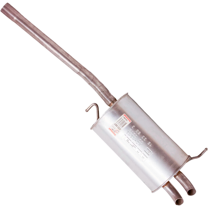 Exhaust muffler Volkswagen Caddy: 233087 Bosal End Silencer