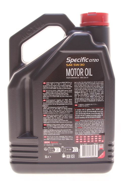 Engine oil Motul Specific RN0720 5W-30, 5L Motul 5W30SPECIFICRN07205L