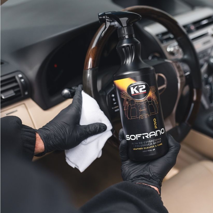 K2 Sofrano Pro Leather Cleaner, 1L K2 D5051