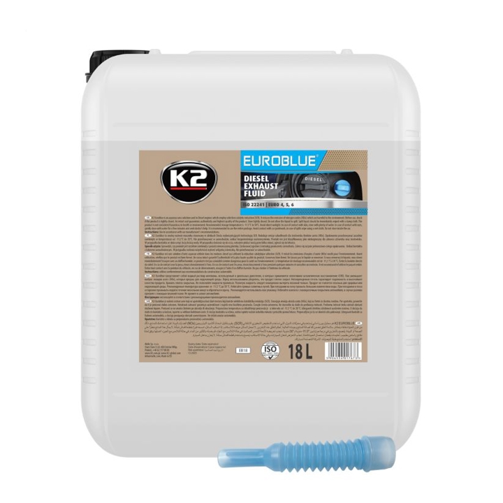 EB18 K2 K2 EuroBlue AdBlue Fluid, 18L