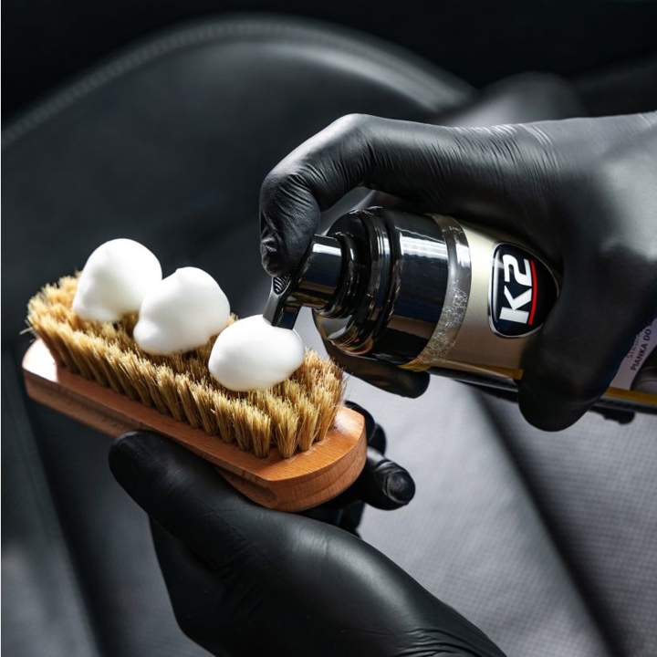 K2 Auron Brush Soft Leather Upholstery Cleaning Brush, 13 cm K2 G451
