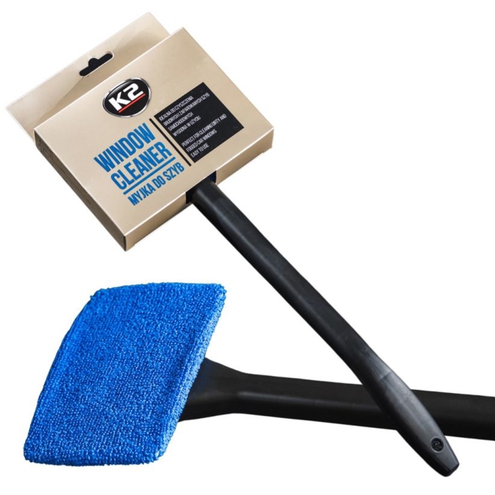 K503 K2 K2 Glass Cleaning Brush, Microfiber with Handle, 36 cm