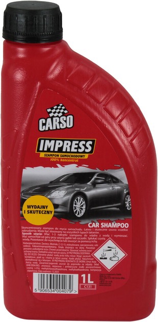 C131 Carso CARSO Impress Car Body Cleaning Shampoo, 1L