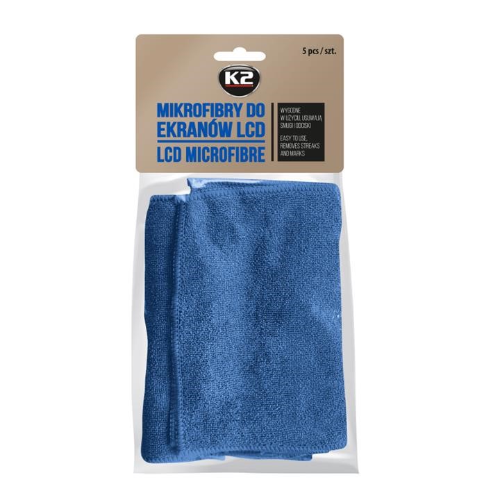 K711 K2 K2 LCD Microfiber Display and Screen Wipes, 15 x 15 cm, 5 pcs