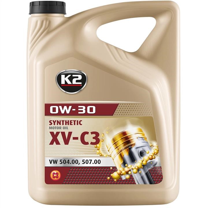 O0335S K2 Engine oil K2 SYNTHETIC OIL XV-C3 0W-30, 5L