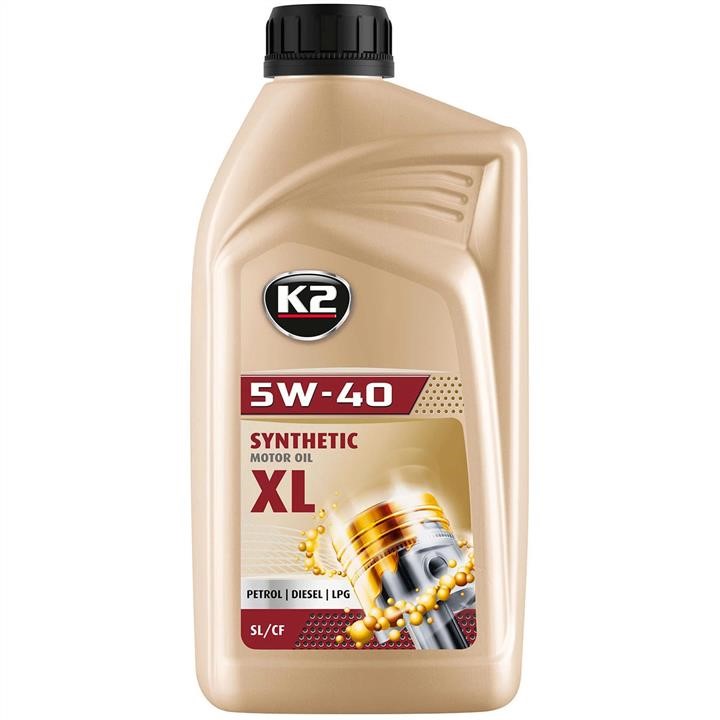 O1101E K2 Engine oil K2 SYNTHETIC OIL XL 5W-40 SL/CF, 1L