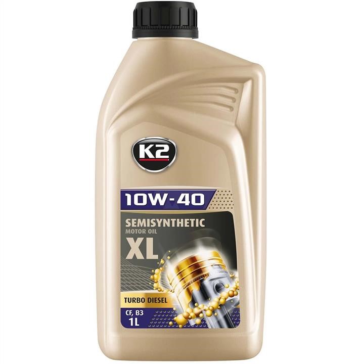 O2051E K2 Engine oil K2 SEMISYNTHETIC OIL XL TD 10W-40 SL/CF, 1L