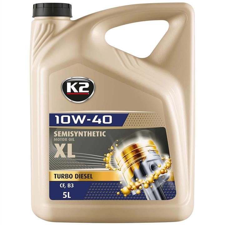 O2055E K2 Engine oil K2 SEMISYNTHETIC OIL XL TD 10W-40 SL/CF, 5L
