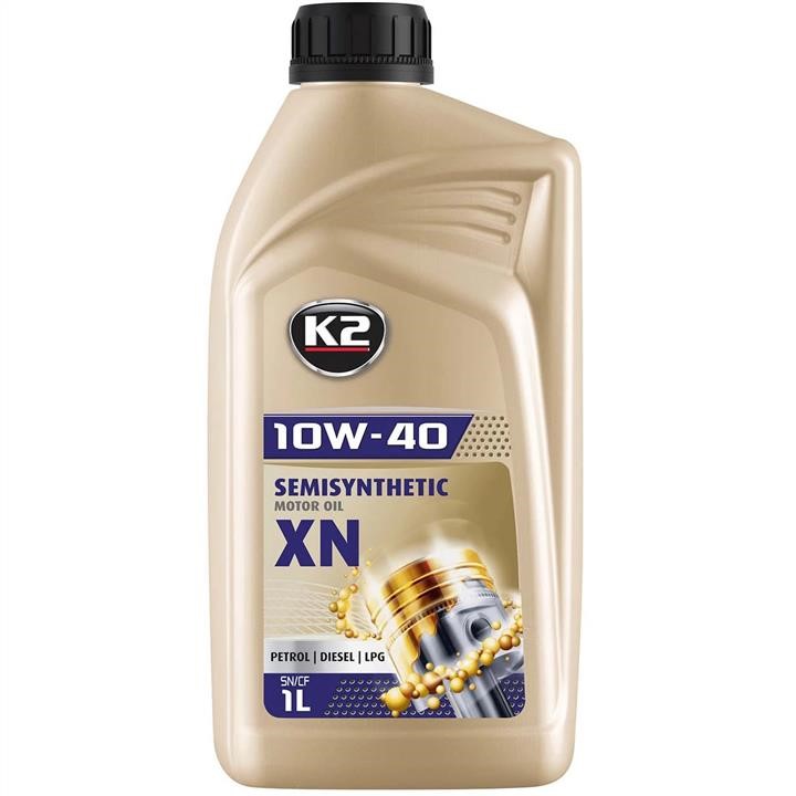 O2071E K2 Engine oil K2 SEMISYNTHETIC OIL XN 10W-40, 1L