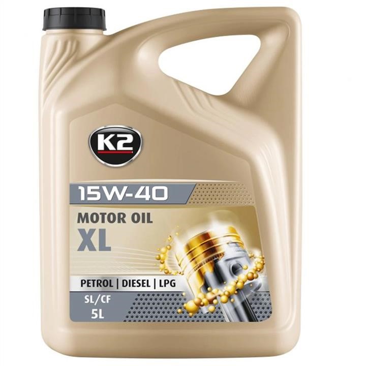O2535E K2 Engine oil K2 XL 15W-40 SL/CF, 5L