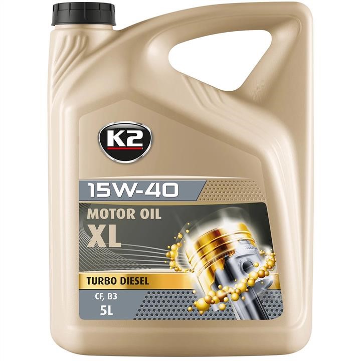 O2545E K2 Engine oil K2 XL-TD 15W-40, 5L