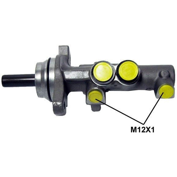 Brakes Volkswagen CC: 051258 Metelli Brake Master Cylinder