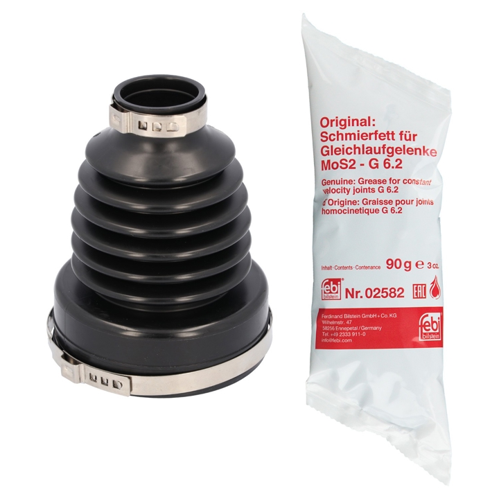 CV joint boot Ford Transit Connect: 184418 febi Bellow set, drive shaft
