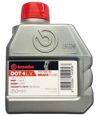 LA4202 Brembo Brake fluid DOT 4 lV 0.25 l