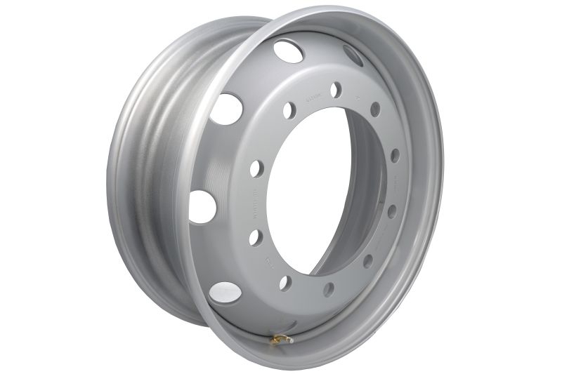 Wheels and rims MAN: 15123 Kronprinz Steel Wheel Rim Kronprinz 7,5x22.5 10x335 ET88 DIA281 Silver