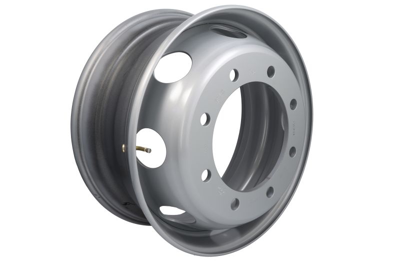 35369 Kronprinz Steel Wheel Rim Kronprinz 7,5x19.5 8x275 ET144 DIA221 Silver