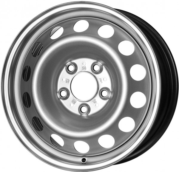 BM516024 Kronprinz Steel Wheel Rim Kronprinz 6,5x16 5x120 ET46 DIA72,5 Silver