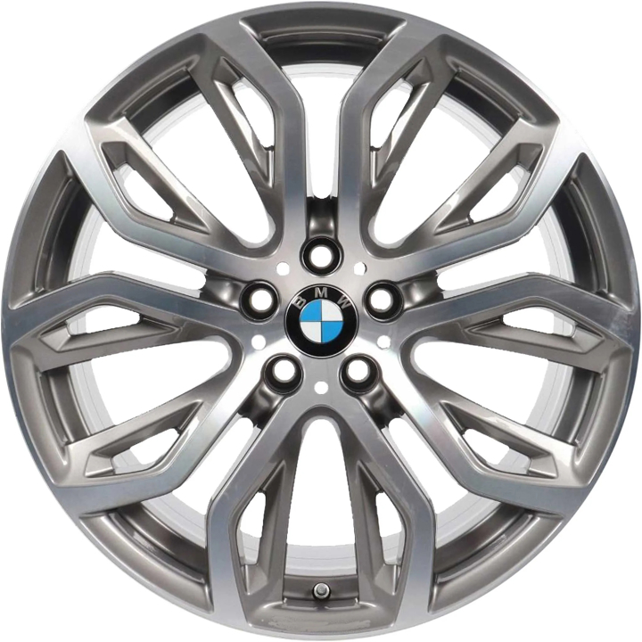 36116796150 BMW Light Alloy Wheel BMW 11,5x21 5x120 ET38 DIA74,1 Grey