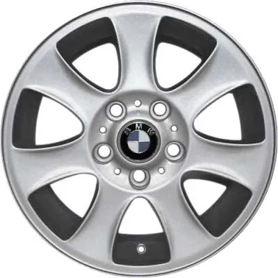 36116775620 BMW Light Alloy Wheel BMW 7x16 5x120 ET44 Silver
