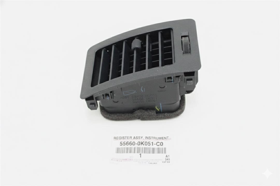 556600K051C0 Toyota Center console air duct