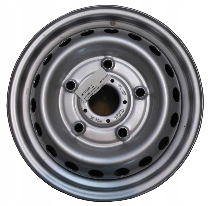 2210122 Ford Steel Wheel Rim Ford 6,5x15 5x160 ET60 Silver