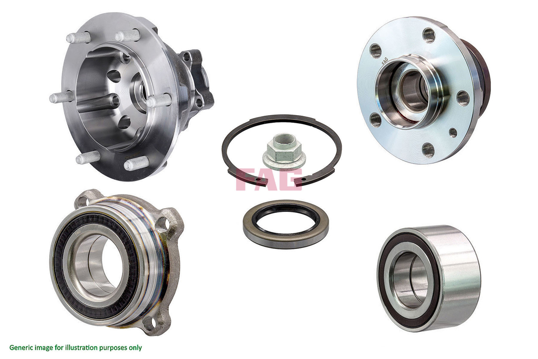 Wheel bearing kit Renault Captur: 713631250 FAG Wheel Bearing Kit