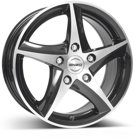E01L7BP40 Enzo Light Alloy Wheel Enzo 6,5x15 5x110 ET40 Silver