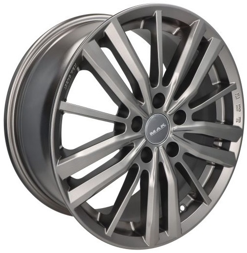 F7570VXTD47VW3X MAK Light Alloy Wheel MAK Wheels VIER 7,5x17 5x112 ET47 DIA57,1 M-TITAN