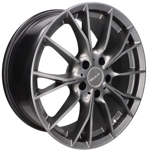 F8080FKTM30I2BX MAK Light Alloy Wheel MAK Wheels FABRIK 8x18 5x120 ET30 DIA72,6 M-TITAN