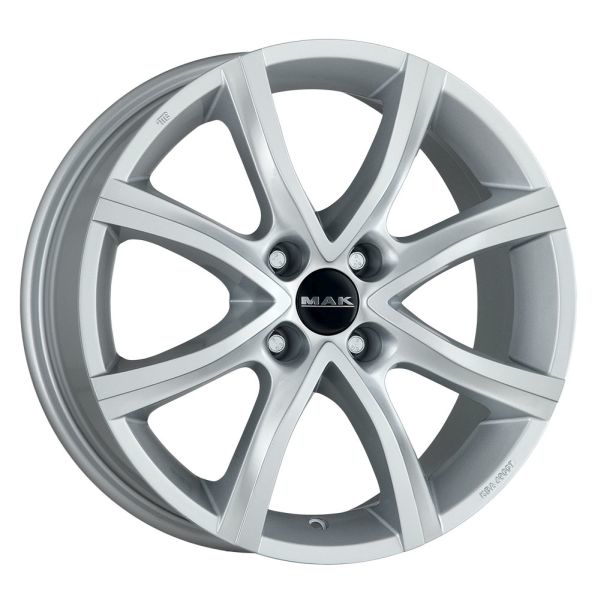 F6550NISI40CH2X MAK Light Alloy Wheel MAK Wheels ANTIBES 6x15 4x100 ET40 DIA60,1 SILVER