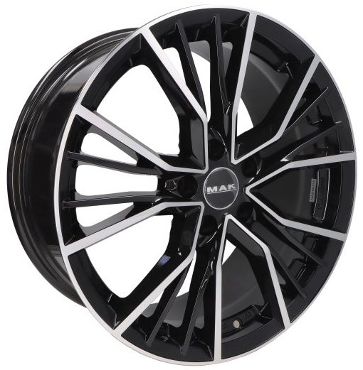 F8080UABM50WE4X MAK Light Alloy Wheel MAK Wheels UNION 8x18 5x112 ET50 DIA57,1 BLACK MIRROR