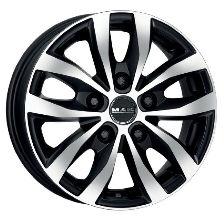 F65605LIB50WS2 MAK Light Alloy Wheel MAK Wheels LOAD5 6,5x16 5x112 ET50 DIA66,6 ICE BLACK