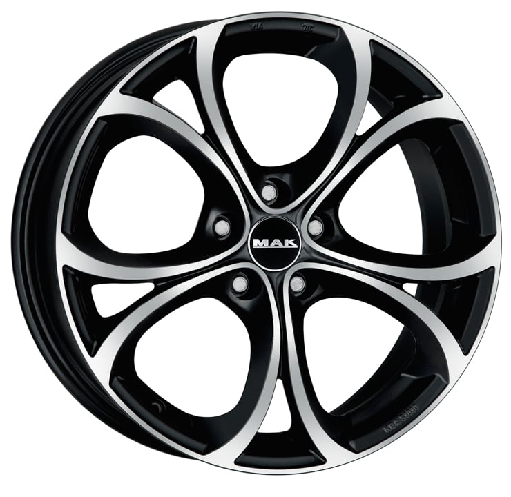F9521LPBM46KY2 MAK Light Alloy Wheel MAK Wheels LEIPZIG 9,5x21 5x130 ET46 DIA71,6 BLACK MIRROR